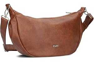 Zwei Damen Handtasche Mademoiselle.M M70 Moon-Bag 4 Liter Trend-Tasche in Halbmond-Form vielseitig als Bauchtasche Crossbody-Bag Abendtasche Umhängetasche zu tragen