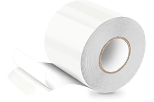 HONGTAISHENG Ruban de Réparation pour Bâches en Tissu, Patchs de Bâche, Ruban de Bâche, TPU, 10M*8CM, pour Bâche de Camion, Auvent, Tente, Transparent