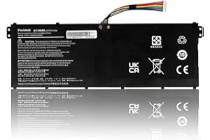 Pinsinholy AC14B8K AC14B3K Laptop Battery for Acer Aspire ES1-111M ES1-512 ES1-711 E3-112 E5-721 E5-731 E5-771 E5-771G R3-131T R7-371T R7-372T R5-471T R5-571T A515-41G