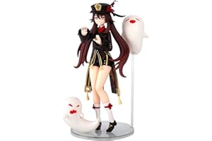 IFHDO Genshin Impact Anime Figuren HuTao Figure Modell Anime PVC Modell Action Figure Toys Desktop Ornaments Collectable Supplies Gift für Kindergeburtstag 18cm