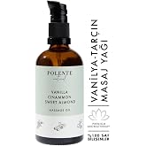 Polente Natural - Tar&ccedil;ın &amp; Vanilya Enerji Verici Masaj Yağı (100 ml)