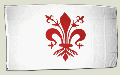 Flagge Italien Florenz - 90 x 150 cm [Misc.]