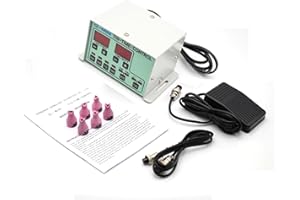 KLORTECER Mini-Cold Welding Machine SL-MINI – Modifiziertes WIG-Punktschweißgerät, Kaltschweißgerät mit einstellbarem Zeitpuls für Edelstahl (Mit Fußschalter)