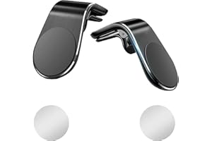 leruiyezs 2 PCS Tachohalterung Mit Clip Für Kompatibel Mit for Ooono 2 Halterung Auto Und for Ooono 1 Halterung, Magnetische Kfz-Halterung Für Lüftungsschlitze, Starke Saugkraft, Zubehör Für Warnsyste