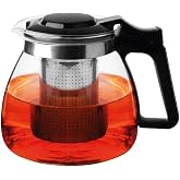 Perotti Cam S&uuml;zge&ccedil;li Demlik 900 Ml