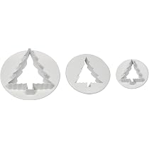 PME Set 3 Tagliapasta Per Cake Design A Forma Di Orsetto, Dimensioni 23 Mm, 45 Mm E 75 Mm, Per Pasta Di Zucchero - 2