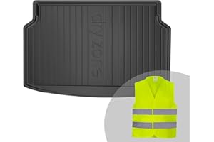 FROGUM DryZone Tapis de Coffre Pratique pour Toyota Yaris IV Depuis 2019 | Bord Haut | Matériau TPE Durable | Robuste et résistant