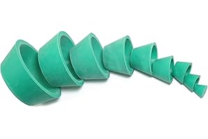 MEETOOT Silikon-Trichterhalter mit Saugnapf, 9-in-1, Buchner-Trichter, Flachmann-Adapter, grüner Gummifilter, Dichtungsring, konischer Kragen