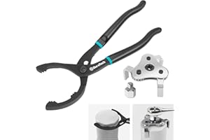 DURATECH Clé Filtre à Huile Réglable 300mm, Clé De Filtre à Huile 3 Bras Pour Diamètre 63 mm-103 mm, Outils de réparation automobile pour camions de voiture