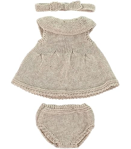 Miniland Dolls : Ensemble bébé Dolls de 32 cm Modèle Fille Dune
