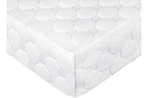 Zoelik Topper 160x200cm H4, 5cm Höhe Matratzentopper, Atmungsaktive Gel Memory Foam Mattress Topper fur Bett, Boxspringbett, Schlafsofa