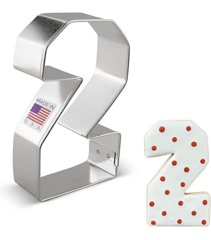 9 Emporte-pièces Chiffres En Acier Inoxydable - Grand Format 10 Cm, Pour Biscuits, Fondant, Pâtisserie Maison