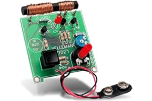 Whadda Kit de soudage, DIY, détecteur de métaux Pratique, détectez Les tuyaux, Les câbles et Plus Encore avec Indication LED