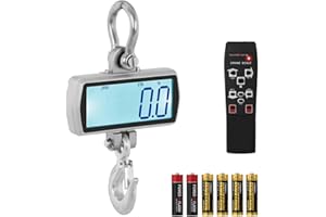 Steinberg Systems Bilancia Sospesa Bilancia a Gancio Digitale Dinamometro SBS-KW-500SLIM (500 kg / 100 g, LCD)