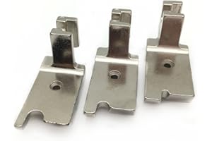 YEQIN Compatible 1/4", 1/8" and 3/16" Large Piping/Welting Sewing Foot - Fits All Low Shank Singer, Brother, Babylock, Euro-Pro, Janome, Kenmore, White, Juki, New Home, Elna and More