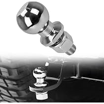 Abschleppkugelkupplung 50 Mm Quad Mit 22 Mm Pin – Für Traktor & Quad | Langes Gewinde