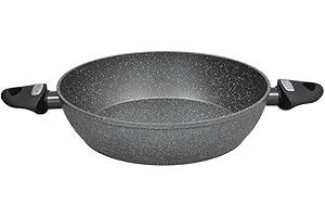 Tognana WI7583TAMNF Tegame 2 Manici Mythos, Alluminio, Grigio, 0