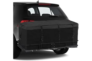 YMPPMKN 350L 2 IN 1 Auto Dachbox Schwerlast mit Schnallen,Haltbarer Dachkoffer, Auto Heckbox Gepäckträgertasche Wasserdicht, Dachgepäcktasche für Alle Fahrzeuge Mit/Ohne Gepäckträger