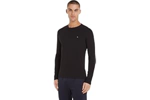 Tommy Hilfiger Hombre Camiseta Manga Larga Algodón