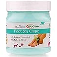 Beaucode Biocare foot spa Cream for Deep Moisturizing & Exfoliation with Extracts for Instant Glow, Smooth & Soft Skin | Suitable for Women & Men 250g