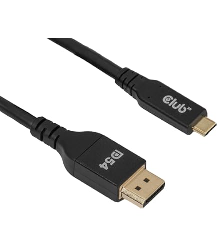 CLUB3D DisplayPort 1.4 HBR3 Cable 2m Male/Male 8K60Hz
