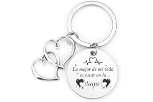 Twidels Llavero Pareja Regalo Novio Novia Pareja Regalo Aniversario Regalo Mujer Cumpleaños Regalos de Parejas Regalos Llavero Mujer Hombre regalos san valentin mujer