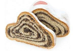 ‎KRÖNNER KAFFEEHAUS . KONDITOREI . CHOCOLATIER GARMISCH-PARTENKIRCHEN Krönner Mohn Stollen 500 g – Traditionelles Gebäck für die Festtage – Leckere Christstollen ohne künstliche Zusatzstoffe – Handgemachtes Weihnachtsgebäck in Premium-Qualität