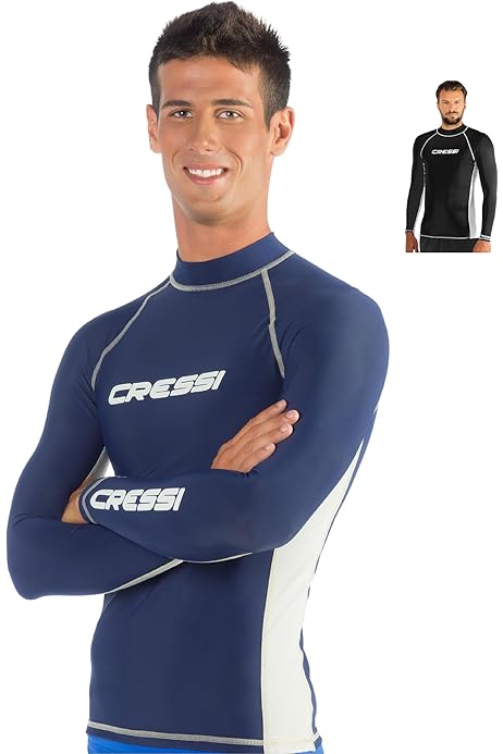 Cressi Damen Rash Guard Lady Long Sleeve - Schutzhemd mit langen 