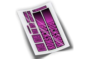 PEGATINEA Rockshox Recon 2021 Adhesive Fork Colours WP442 Fuchsia