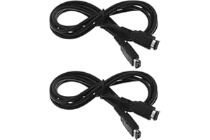 CREATE IDEA 2 sztuki kabel łączący dla 2 graczy kabel przyłączeniowy GBC kompatybilny z konsolami Nintendo Game Boy Color/GBC 1,2 m