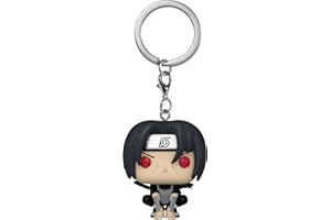Funko POP! Keychain: Naruto - Itachi Uchiha - (Moonlit) - Mini Figura in Vinile da Collezione Novità Portachiavi - Riempitivi per Calze - Idea Regalo - Merchandising Ufficiale - Anime Fans