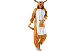 DELEY Unisexe Axolotl Onesie Adulte Déguisement d'halloween Anime Axolotl Cosplay Pyjamas Vêtements de Nuit Chauds Vêtements de Maison