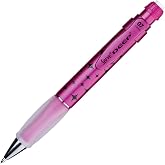 SERVE Deep Mechanical Pencil 0.7 mm Metallic Pink Glitter Pattern