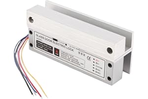 UHPPOTE Electric Bolt Lock with Feedback Signal for Frameless Glass Door