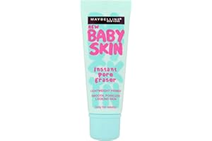 3 x Maybelline New York Baby Skin Instant Pore Eraser Lightweight Base de teint 22ml - Pore-minimizing - Mat - Liquide - Primer pour le visage