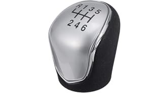 TUOSERVO 5/6 Speed Gear Shift Knob For Ford Mondeo IV Mk4 S-MAX C-MAX Kuga Transit Connect (6 Speed)