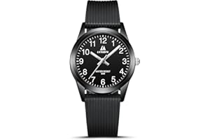 LN LENQIN Kids Watch Boys Watch Girls Watches Waterproof Analog Quartz Watches for Children with Silicone Band