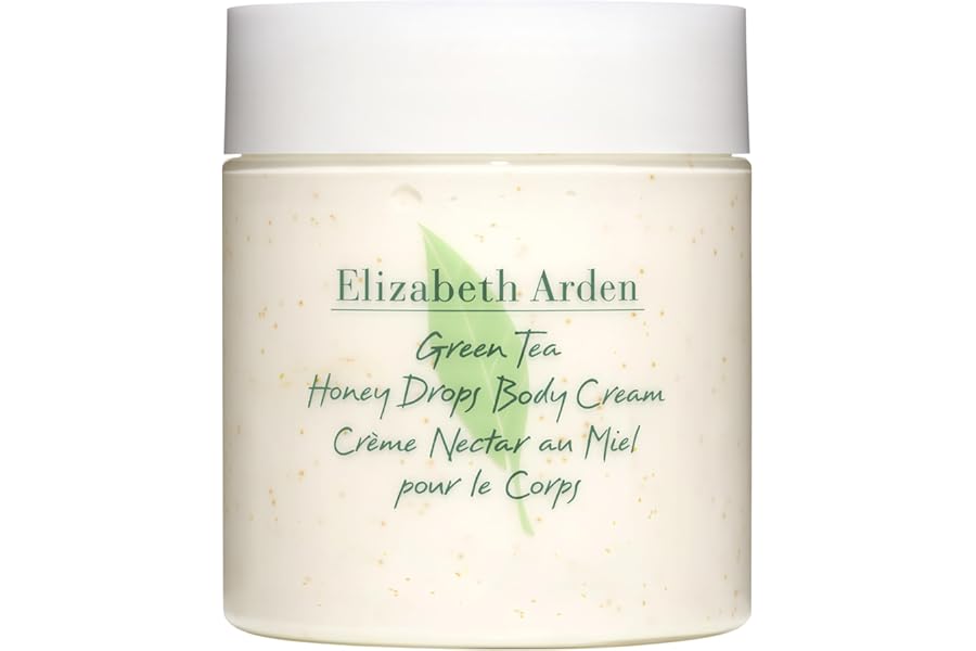 Elizabeth Arden - Green Tea Honey Drops, Crema Corporal, con Gotas de Miel y Extracto de Té Verde, Revitaliza e Hidrata la Pi