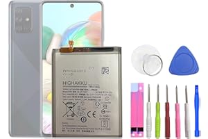 HIGHAKKU Ersatzakku kompatibel mit Samsung Galaxy A71 SM-A715 EB-BA715ABY with Tools