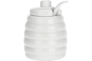 La Porcellana Bianca - Menage zuccheriera con Cucchiaio, Confezione Regalo, Bianco