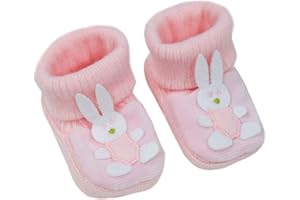 Mansuri Baby Boys Girls 1 Pair Booties Baby Bunny Bootees Soft Touch Booties S421