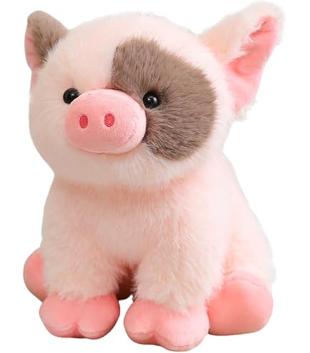 Peluche Cochon ROVYS De Plush & Company - 33 Cm, Modèle 05918, Neuf