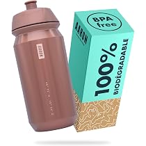 Gourde AARON ECO 500ml Biodégradable - Léger Sans BPA Sport Fitness Randonnée