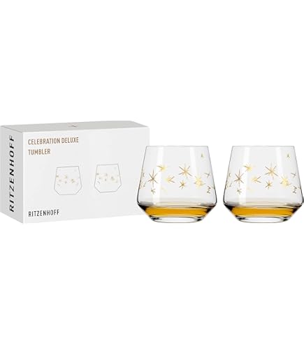 Uten Whiskyglazen bar, draaibare ouderwetse glazen beker, tuimelbeker, decompressiestotsbril met basis voor het drinken van bourbon, Scotch, cocktails, cognac, tequila, Iers, brandewijn X1899
