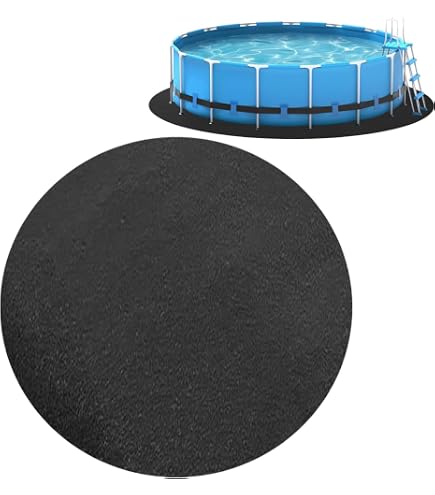 Nucucina Pool-Bodenmatte 4x4 M – Schutzunterlage Für Oberirdische Pools Bis 3,6 M