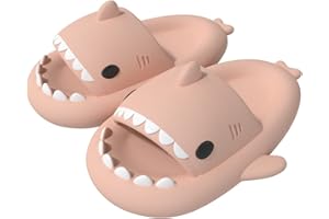ChayChax Shark Sildes Slippers klapki kąpielowe dla kobiet i mężczyzn, dzieci, kapcie kąpielowe, letnie kapcie kąpielowe, antypoślizgowe buty kąpielowe, sandały plażowe