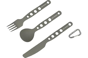 Sea to Summit Alpha zestaw sztućców, kuchnia, podróż, szary, M