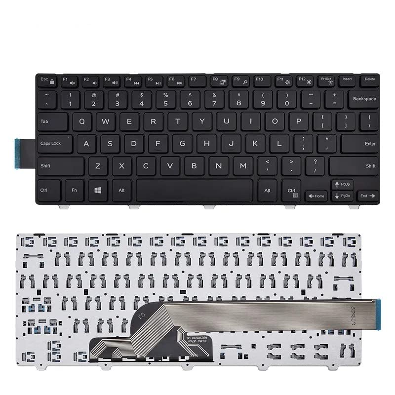 Witamy Laptop Keyboard Compatible for de-ll Vostro 3446 Inspiron 14 3000 Series 3441 3442 3443 3445 3447 3449 3451 3458 3459 P/N 06XWMR