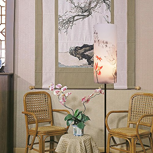 Preisvergleich Produktbild LightSei- Moderne Stehleuchte Schlafzimmer Bett-Tuch Stehlampe Wohnzimmer Study Creative Lighting Lampen Lotus (Farbe : # 3)
