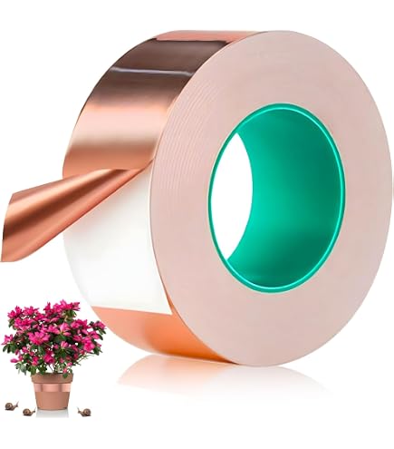 Filet En Cuivre Anti-limaces - 2 Rouleaux De 10m, Protection Naturelle Pour Jardin